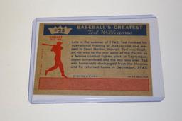 1959 Fleer Ted Williams - Is Discharged Red Sox