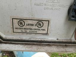 Lift station control panel