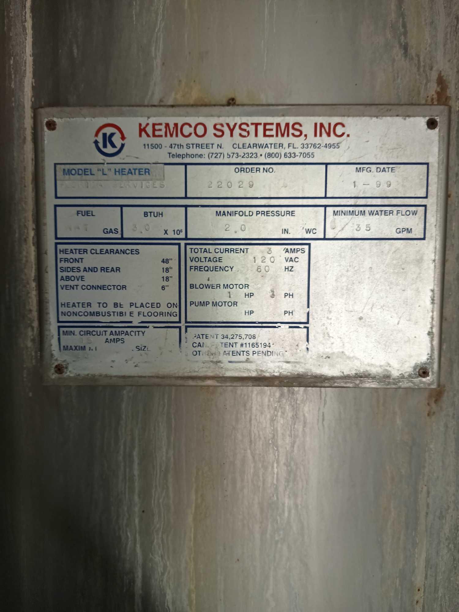 Kemco Water Heater