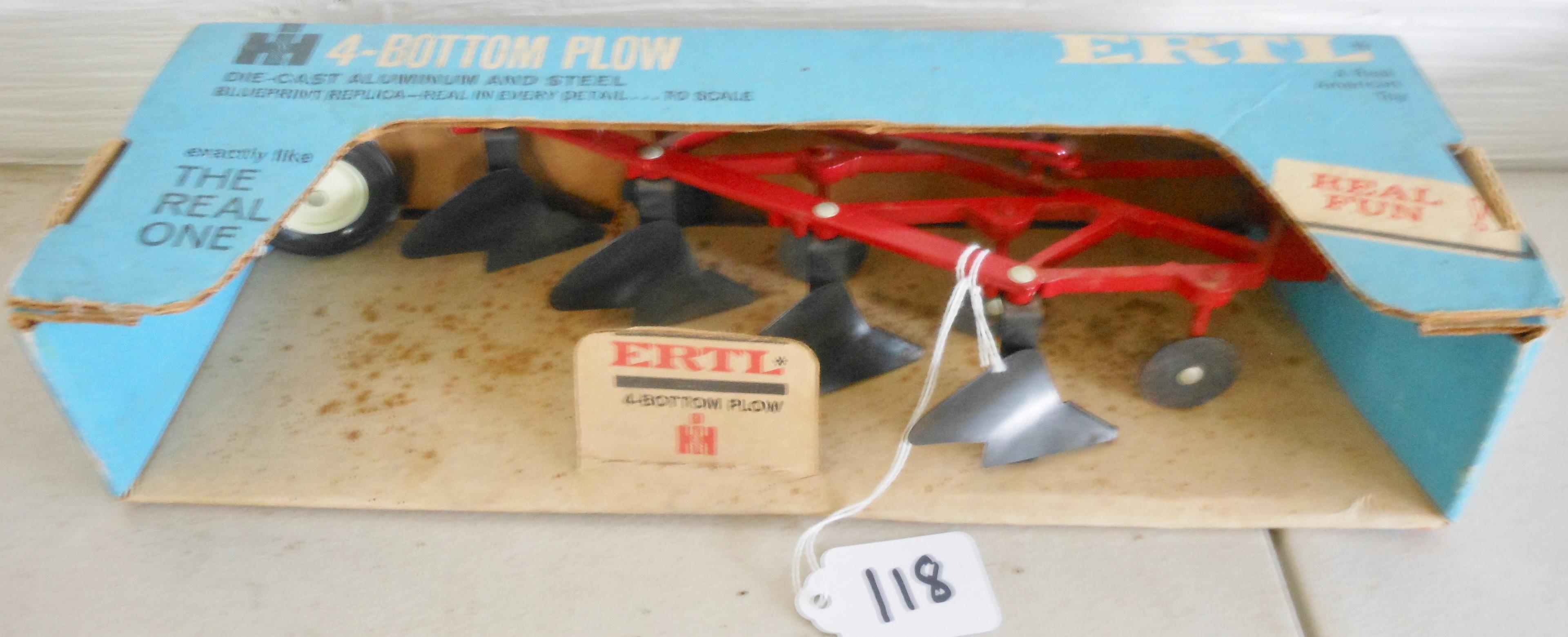 International 4 bottom plow