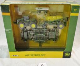 John Deere air seeder set