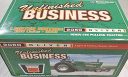 "Unfinished Business" pulling tractor