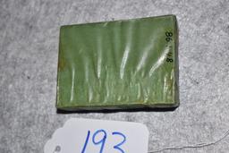 Sealed pack of five 20 second artillery fuzes