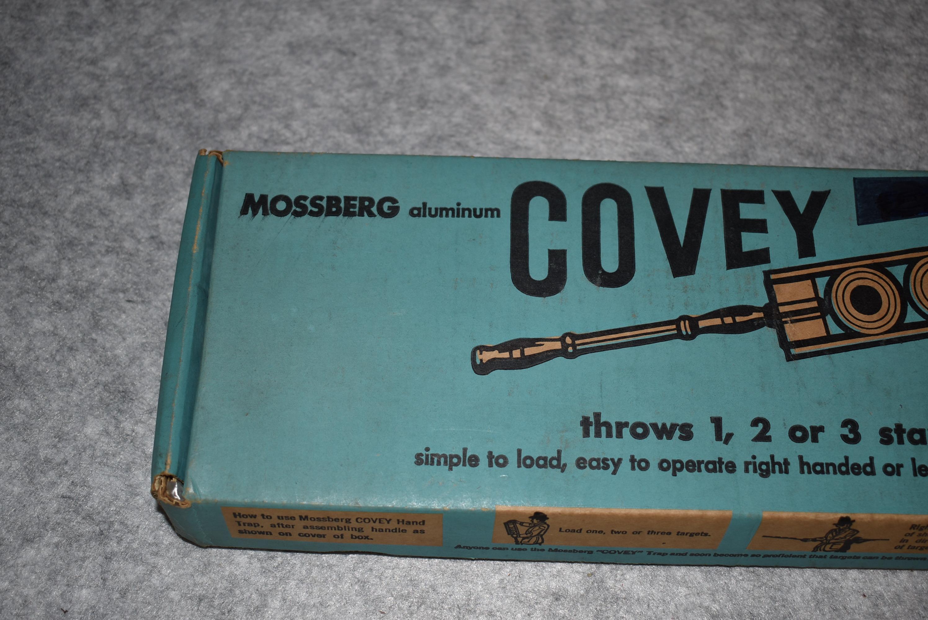 Mossberg – Aluminum Covey Trap Mod. C1 – Throws Up to 3 Standard Clay Targets – w/Original Box & Man