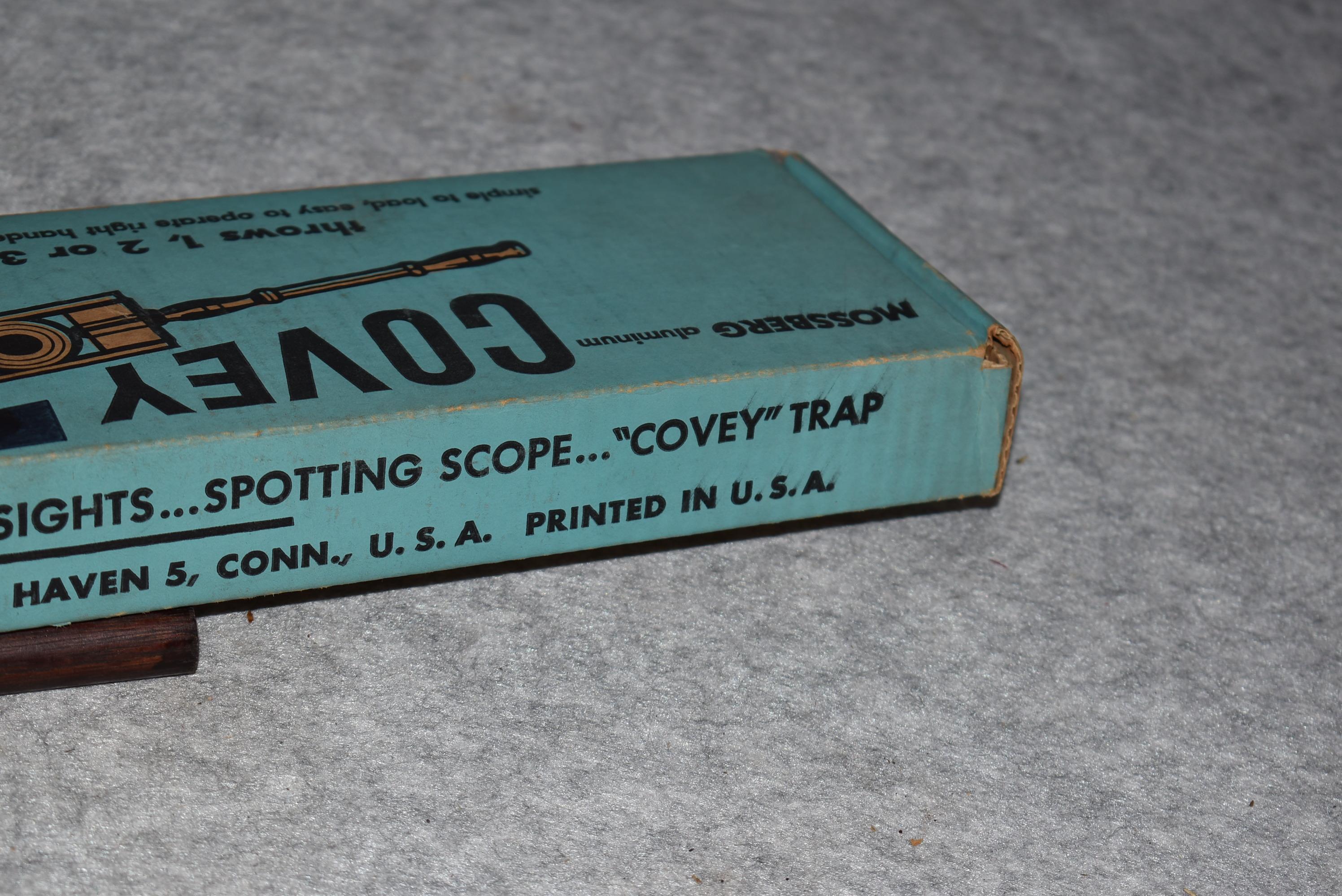 Mossberg – Aluminum Covey Trap Mod. C1 – Throws Up to 3 Standard Clay Targets – w/Original Box & Man