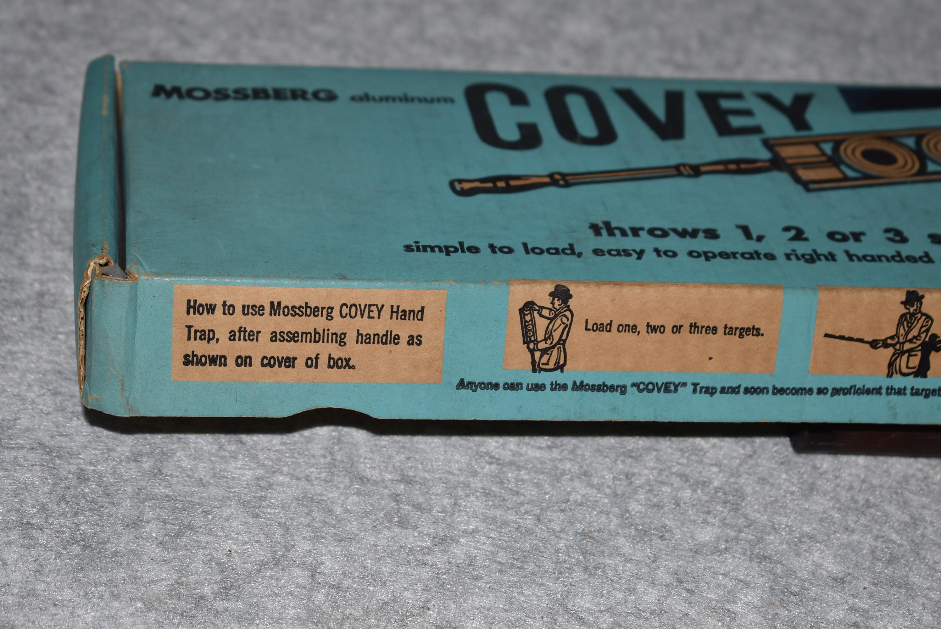 Mossberg – Aluminum Covey Trap Mod. C1 – Throws Up to 3 Standard Clay Targets – w/Original Box & Man