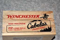 Winchester/Cabelas – Limited Edition Super X 22 Long Rifle Cal. 36 Grain High Velocity Box of Ammo –