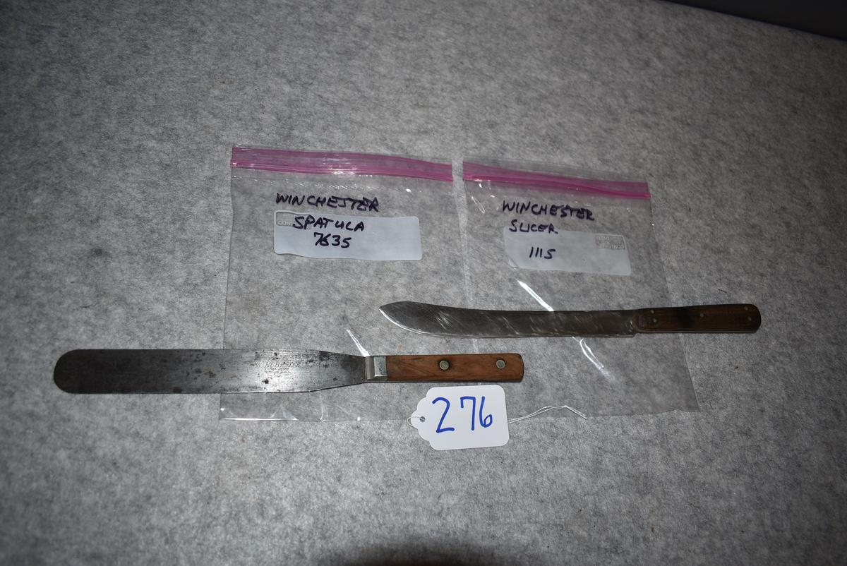 Winchester – No. 7635 11 ½” Spatula & Winchester – No. 1115 12 ¾” Slicing Knife