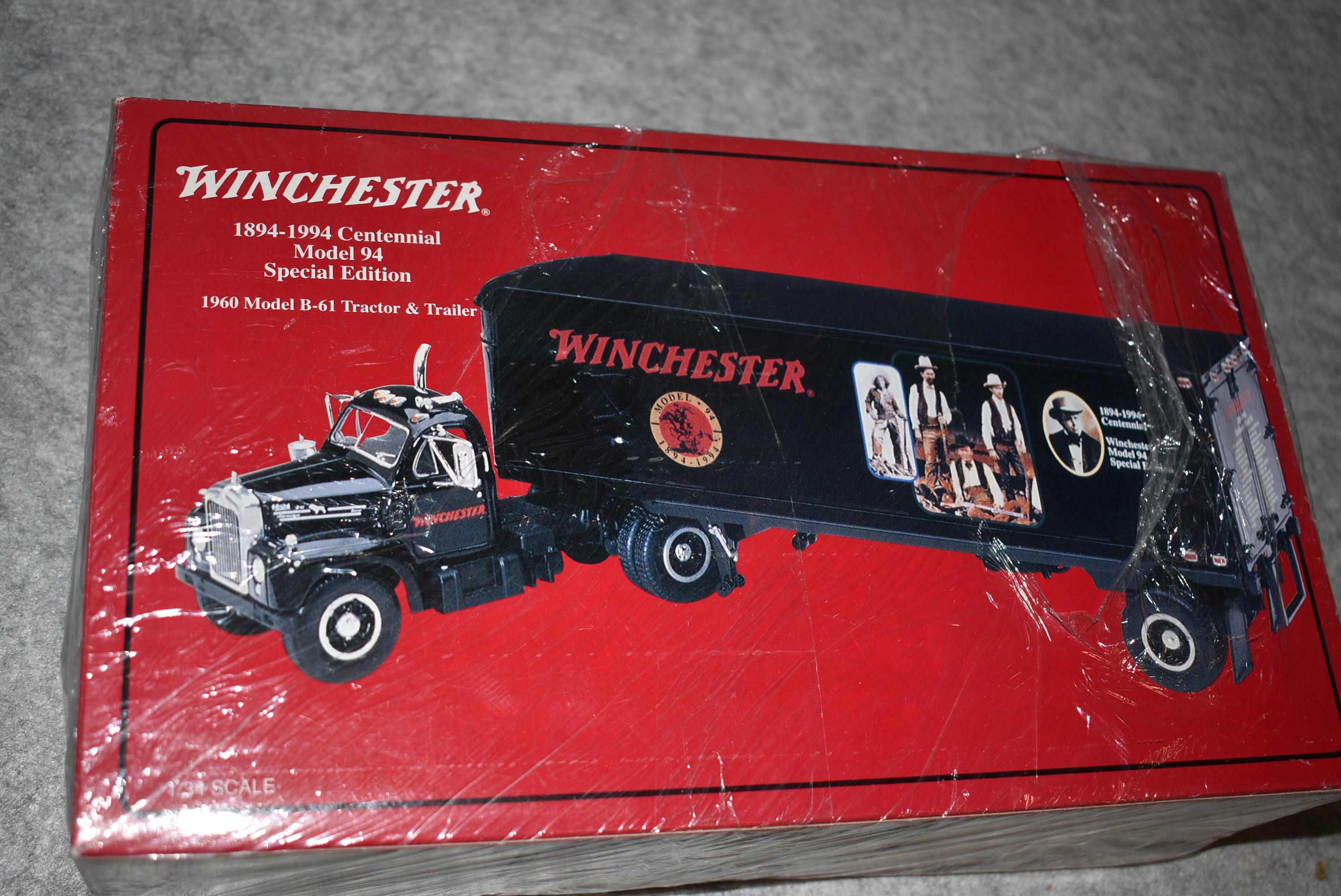Winchester – 1894-1994 Centennial Model 94 Special Edition – 1960 Model B-61 Tractor & Trailer – by