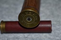 Pair of 2 Shot Shells – 1st is WRA Co. 10ga. Rival – 2nd is Rem. 32ga. 14mm Shot Shell