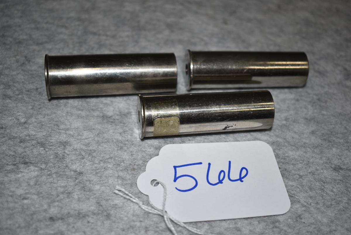 Grouping of Winchester Plated Shot Shells – 1st is 10ga. Shot Shell – 2nd & 3rd is 12ga.