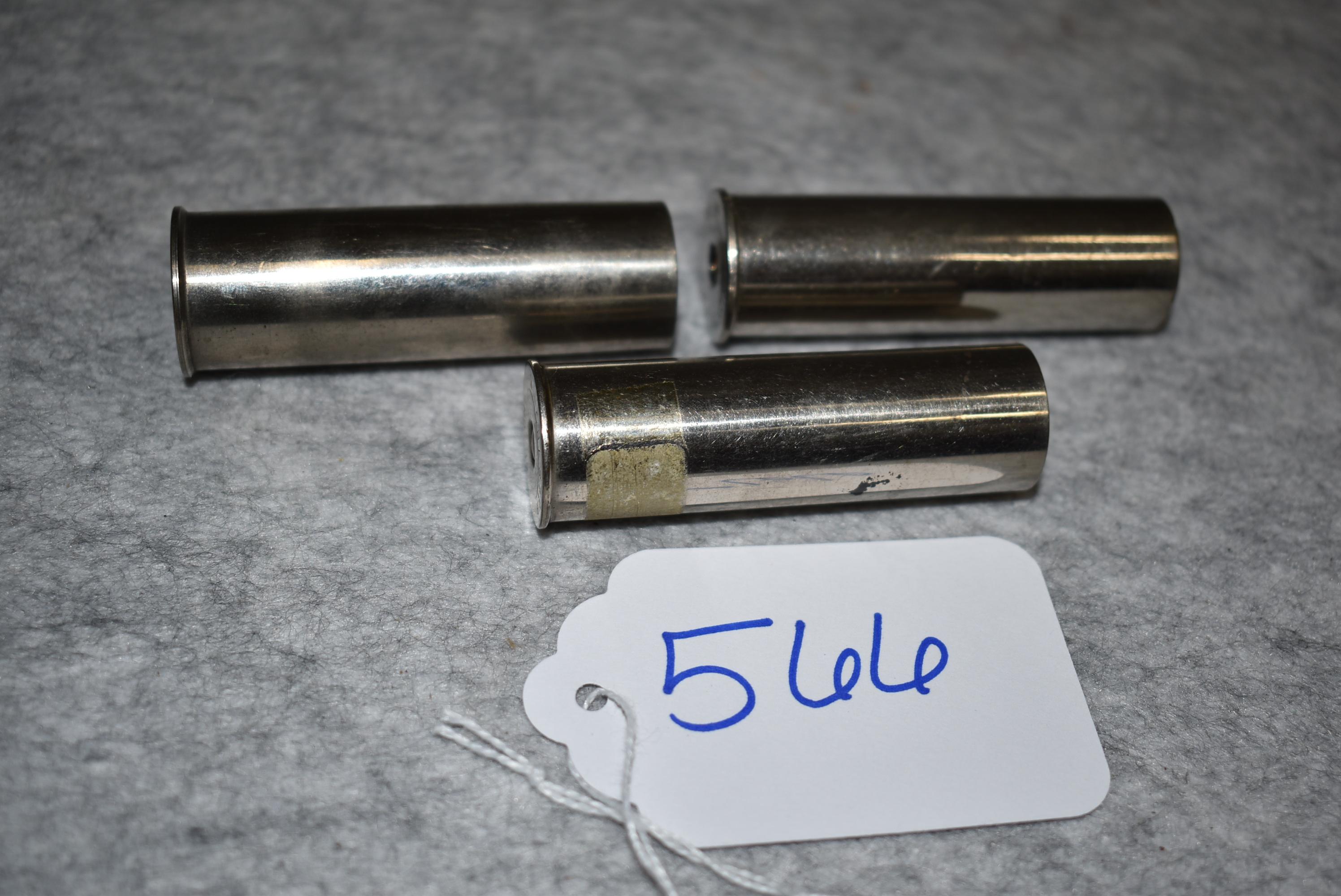 Grouping of Winchester Plated Shot Shells – 1st is 10ga. Shot Shell – 2nd & 3rd is 12ga.