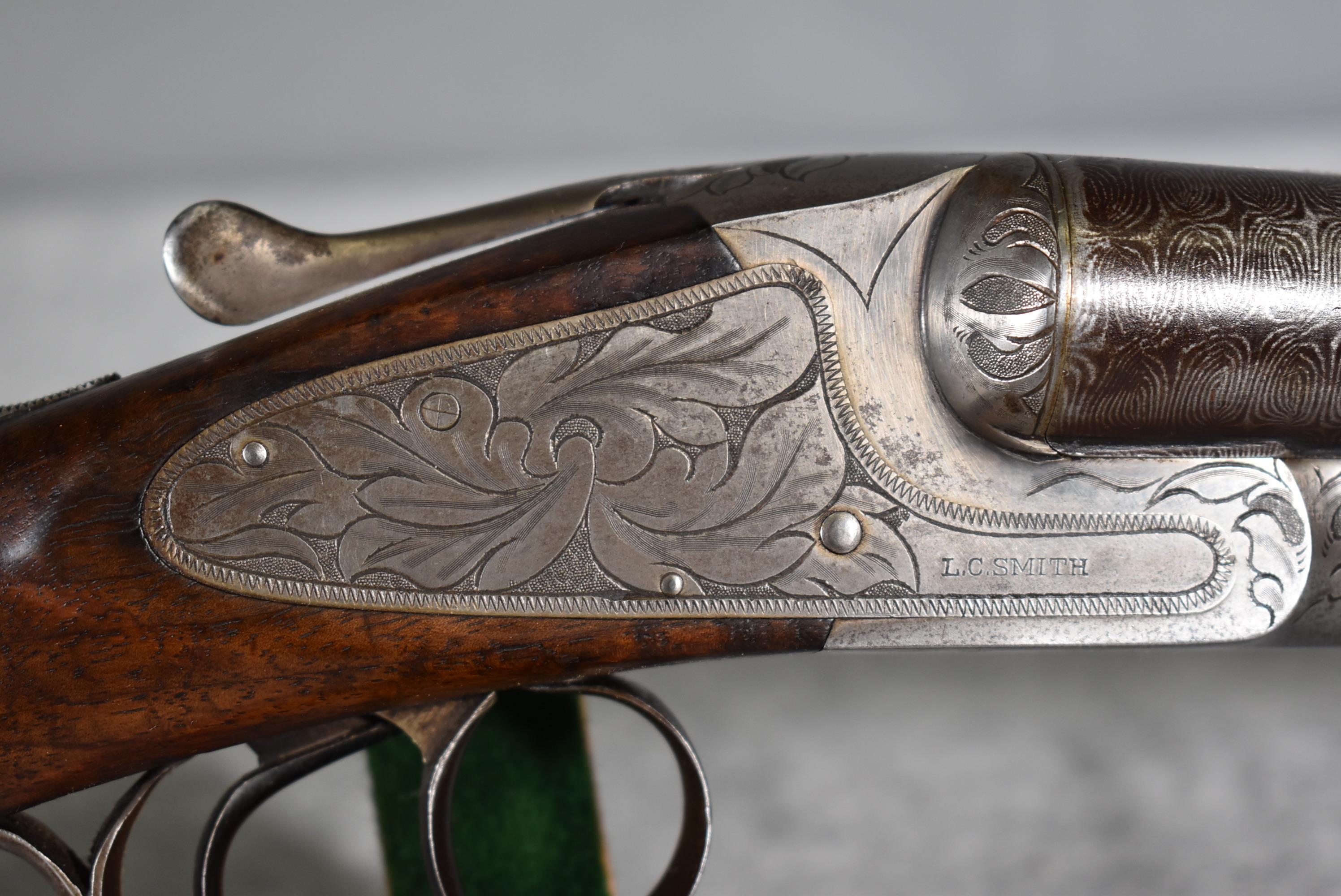 L.C. Smith – Ideal Grade – 12ga. Hammerless Double Barrel Shotgun