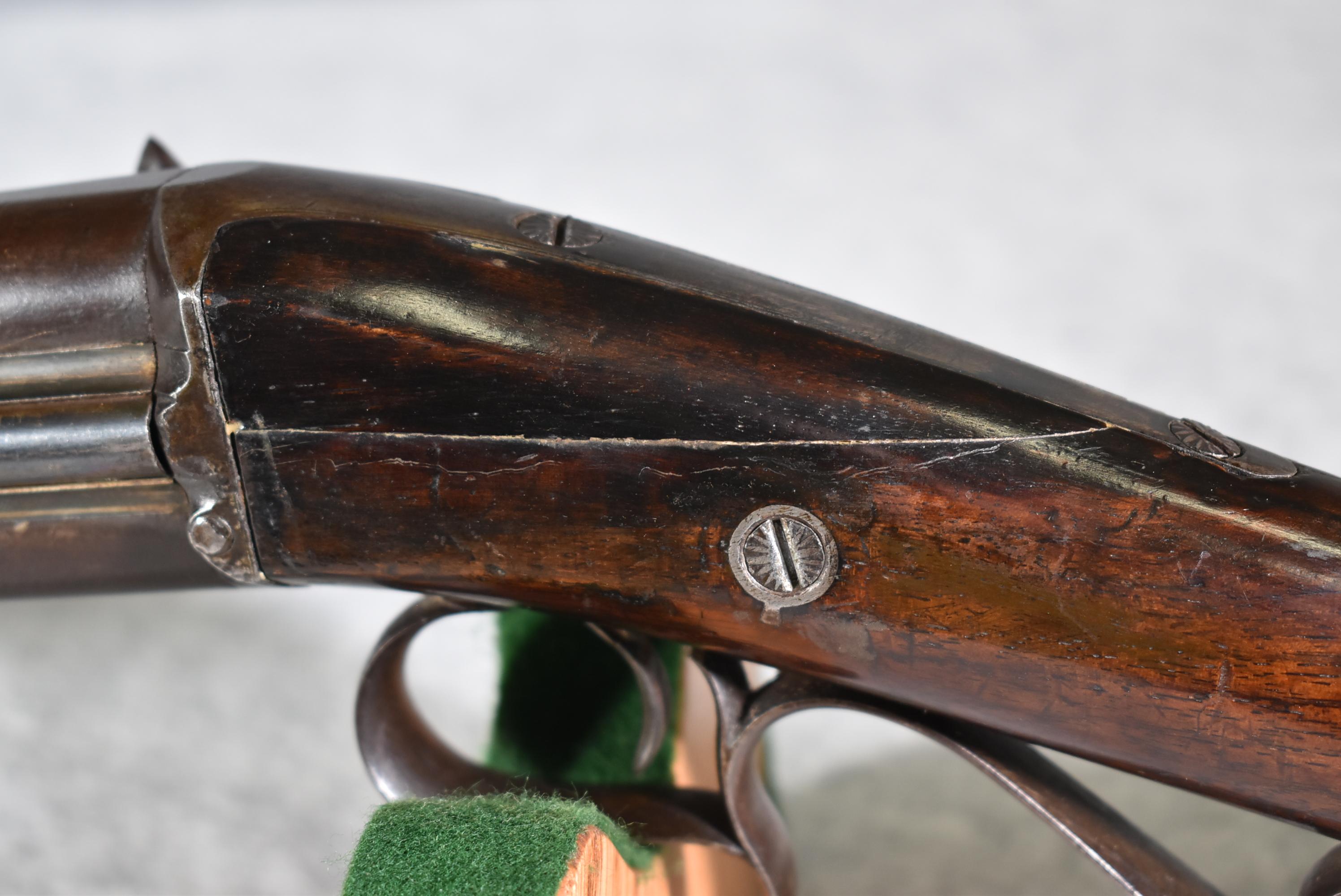 D. Lefever – Canadaiqua – 40 Cal. Over 12ga. Over-Under Rifle/Shotgun Combo