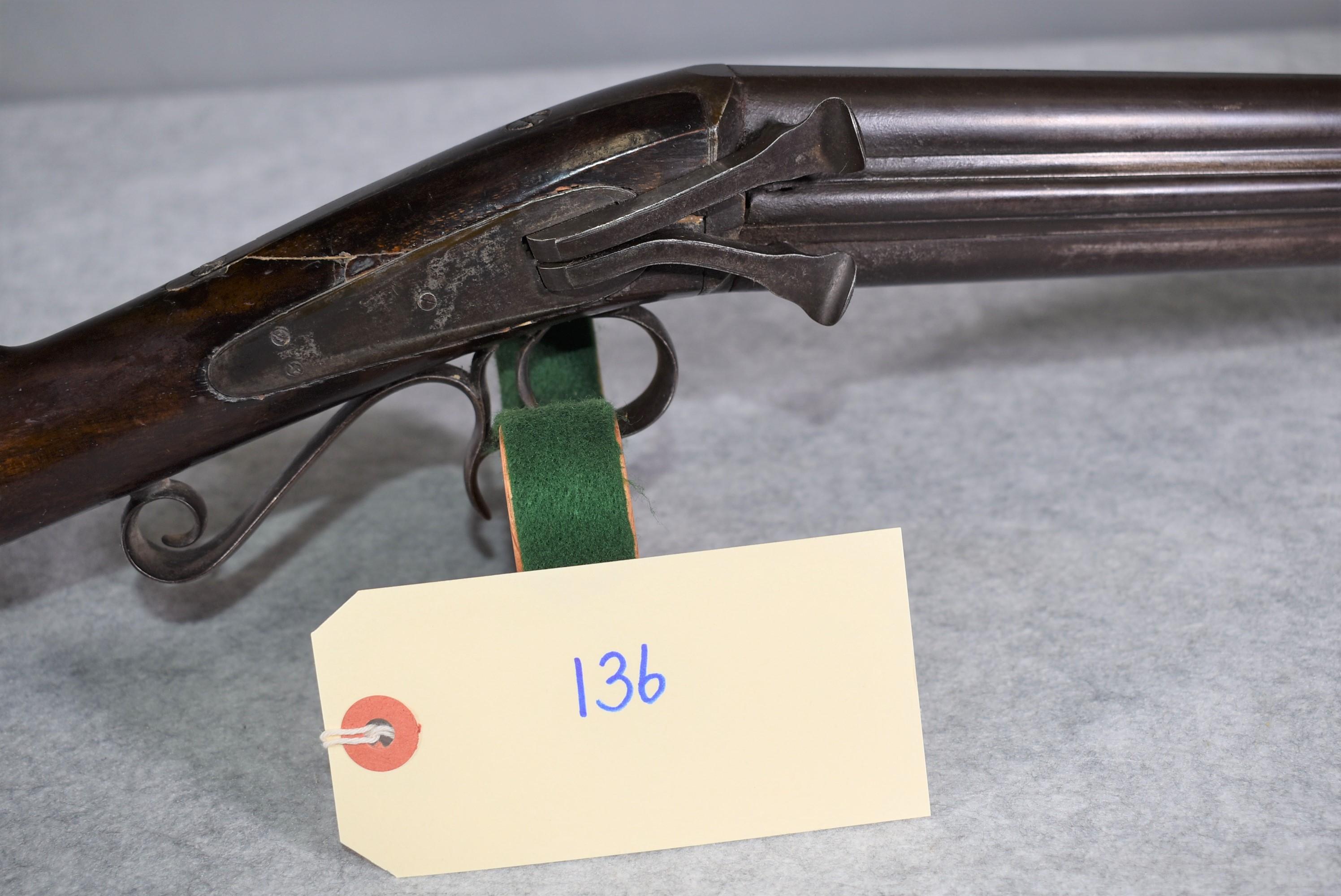 D. Lefever – Canadaiqua – 40 Cal. Over 12ga. Over-Under Rifle/Shotgun Combo