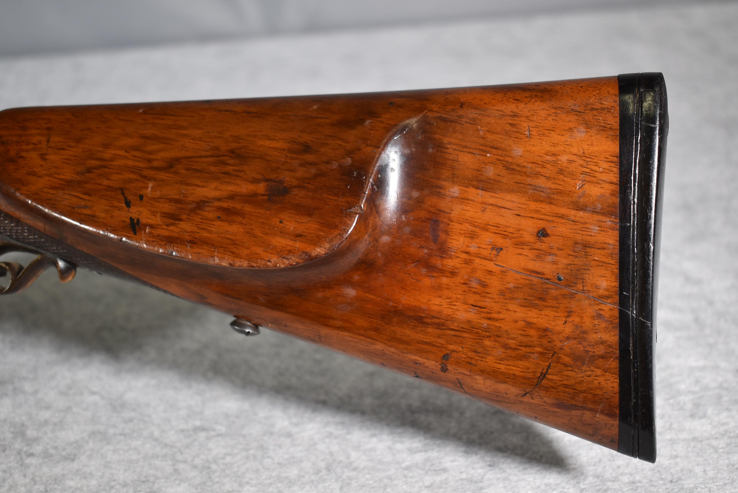 W.F. Morstein in Gubens (German) – 20ga. Hammerless Double Barrel Shotgun
