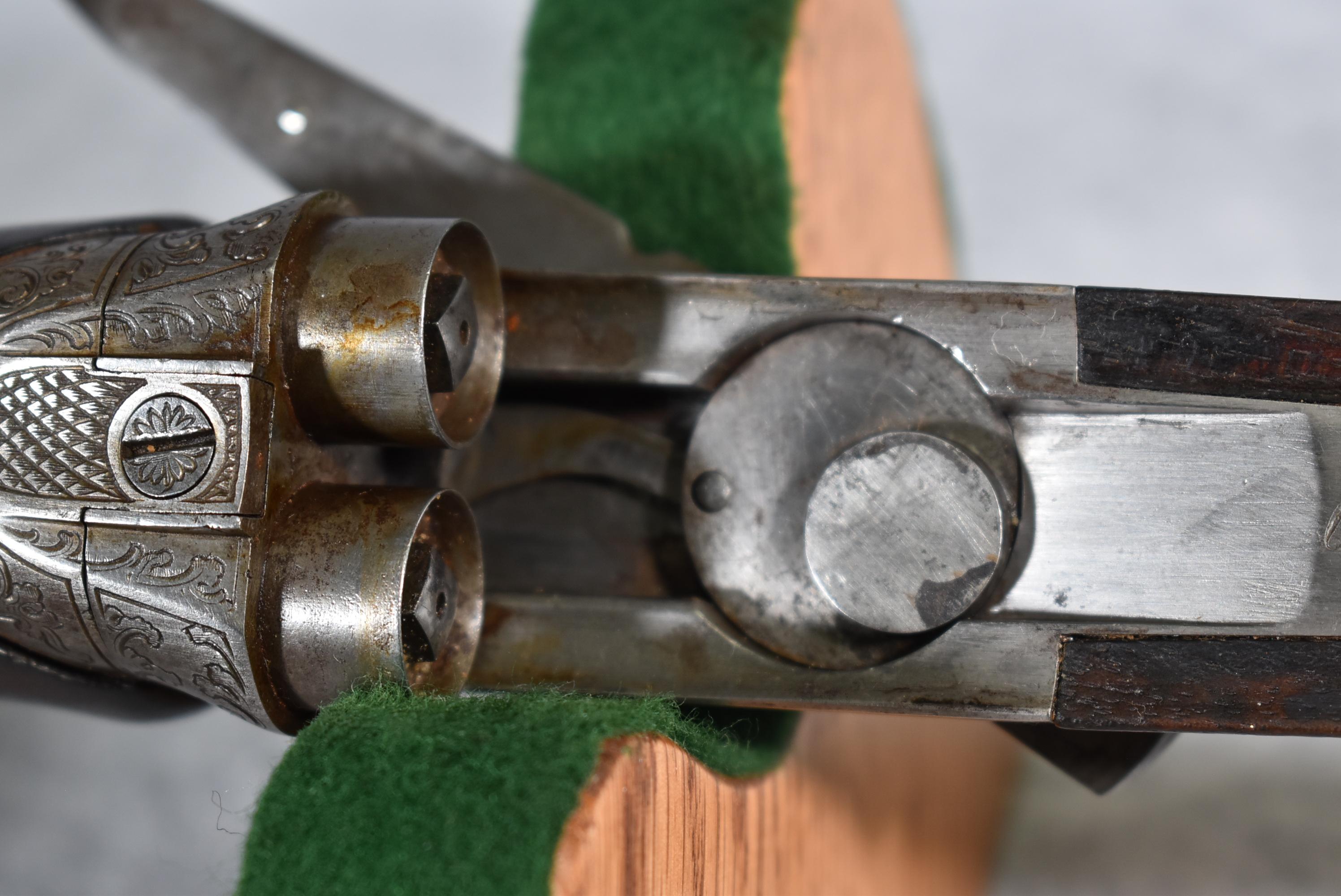 W.F. Morstein in Gubens (German) – 20ga. Hammerless Double Barrel Shotgun