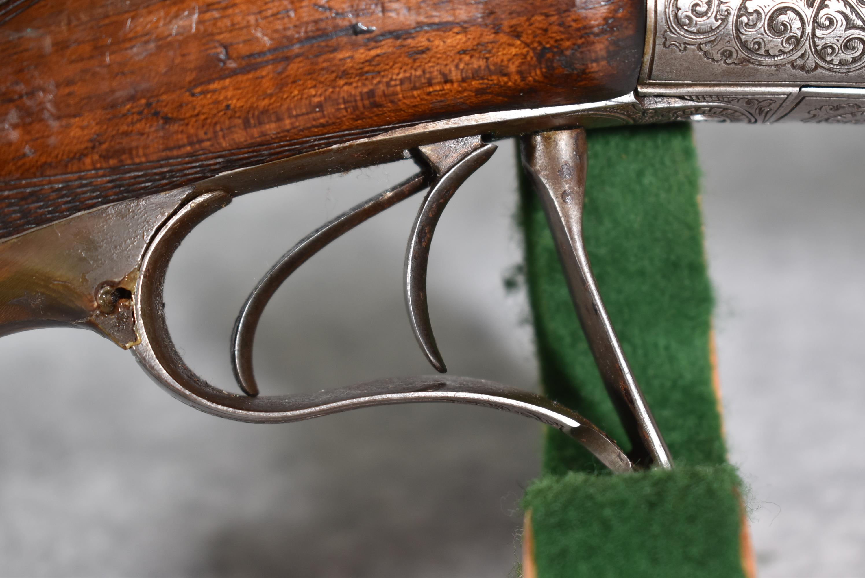 W.F. Morstein in Gubens (German) – 20ga. Hammerless Double Barrel Shotgun
