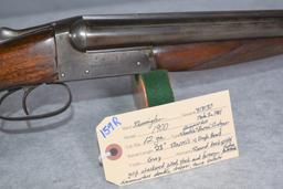 Remington – Mod. 1900 – 12ga. Hammerless Double Barrel Shotgun
