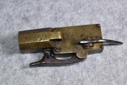 Loft’s – Detector Patent PG Dated 1851 – Brass Frame Percussion Alarm Gun