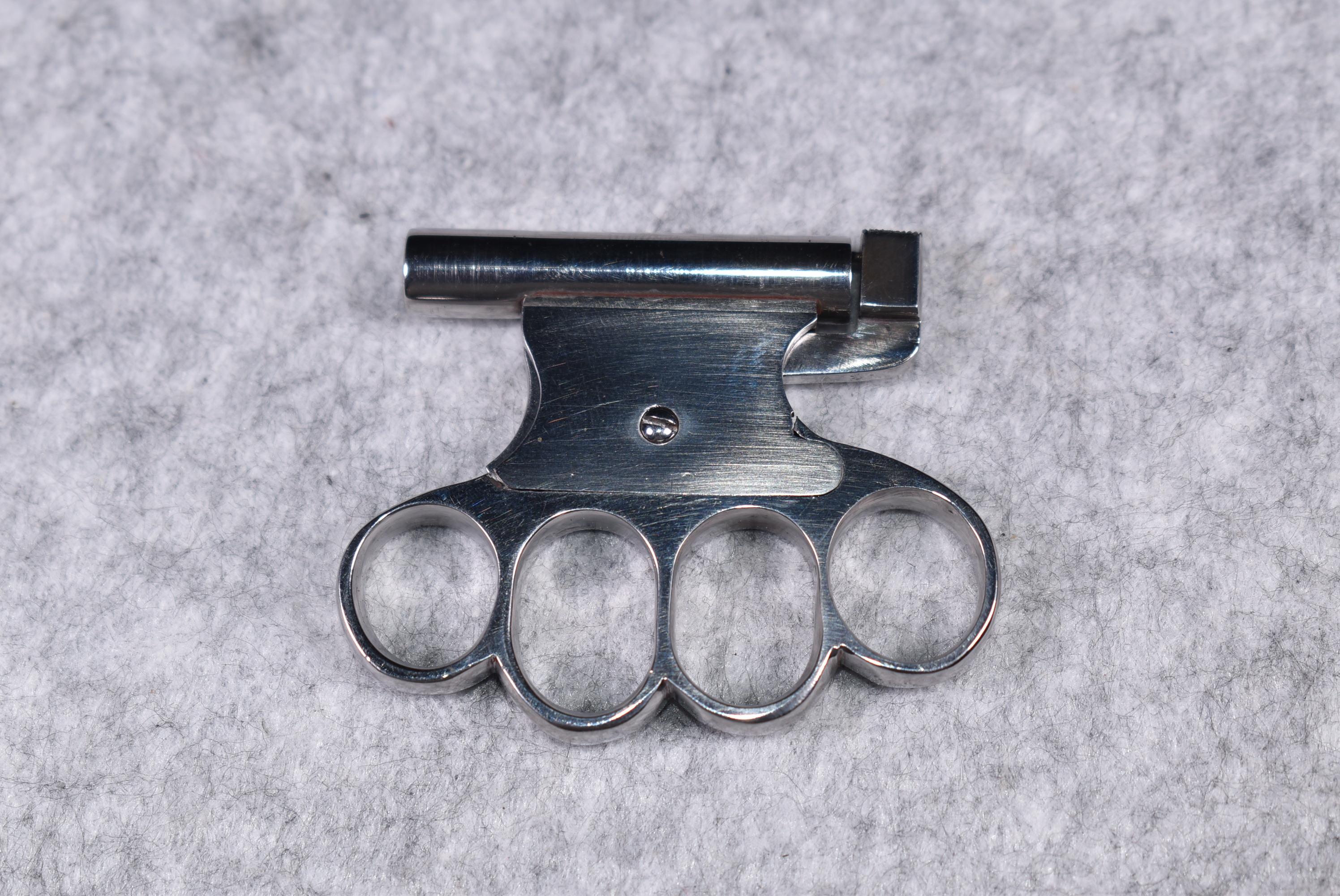 Antique Miniature Unknown Mfg. – 18 Cal. Range Rimfire 4 Knuckle Handle Gun