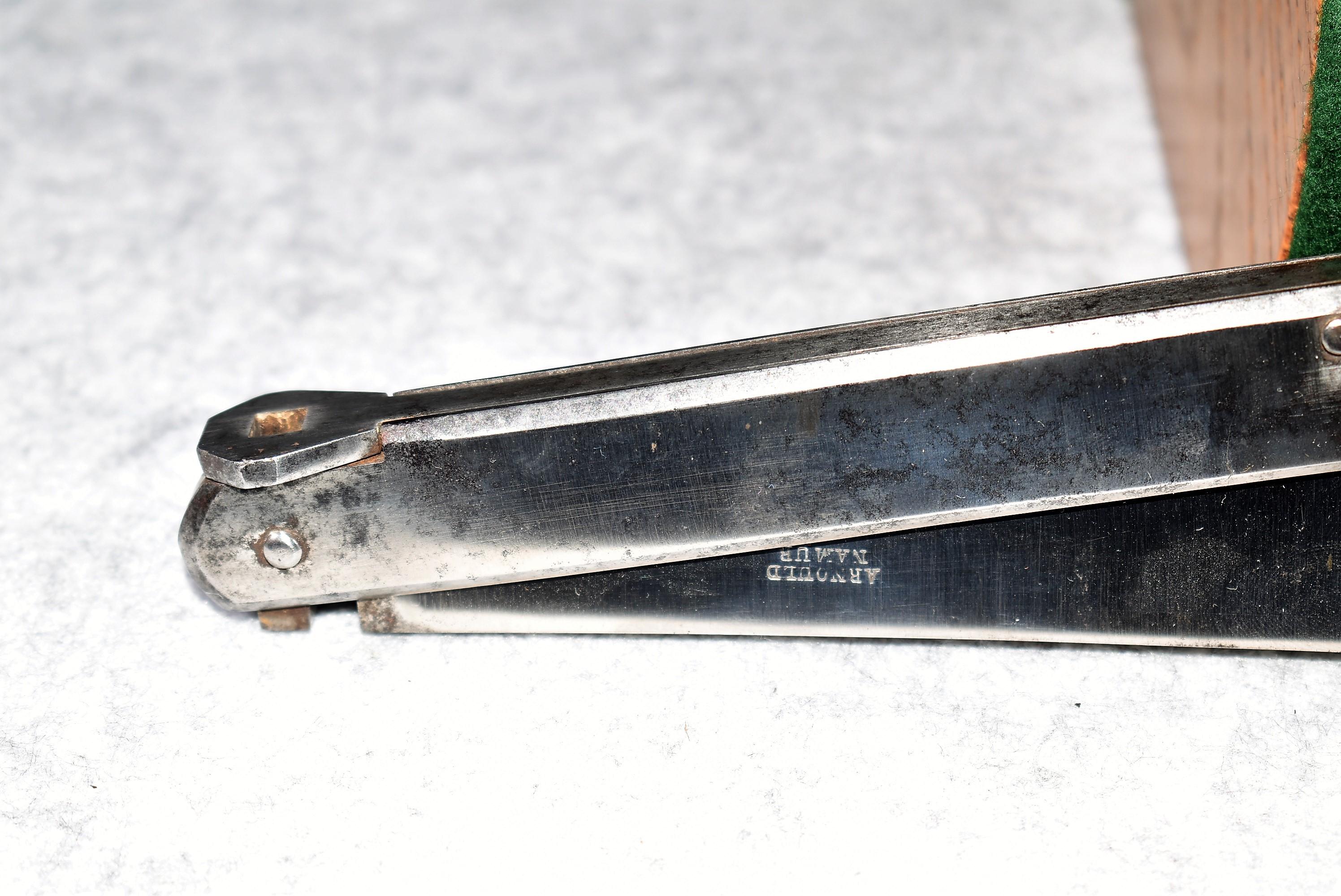Arnould Namur – Folding Sword/Bowie Knife