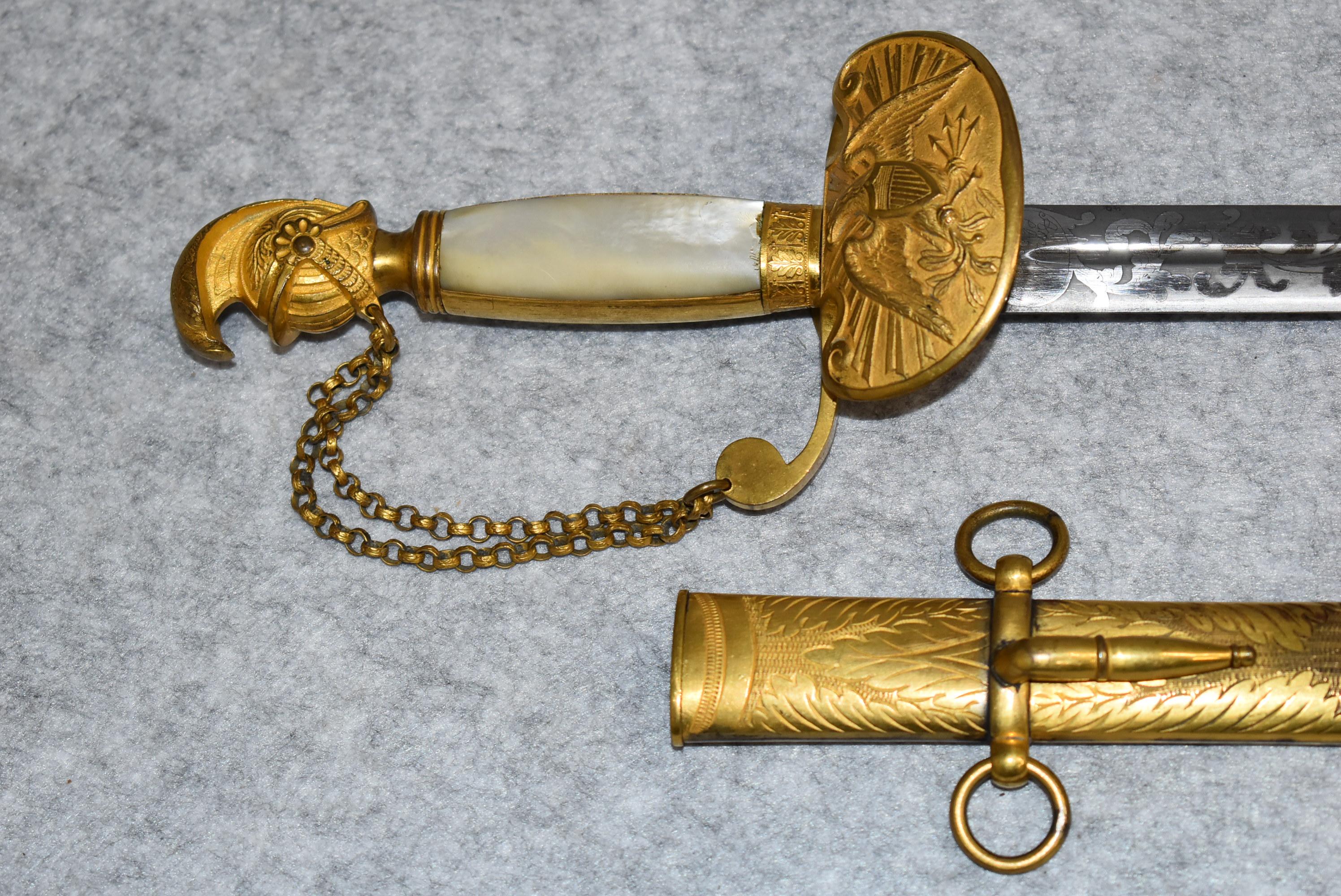 U.S. Militia Officers Presentation Sword