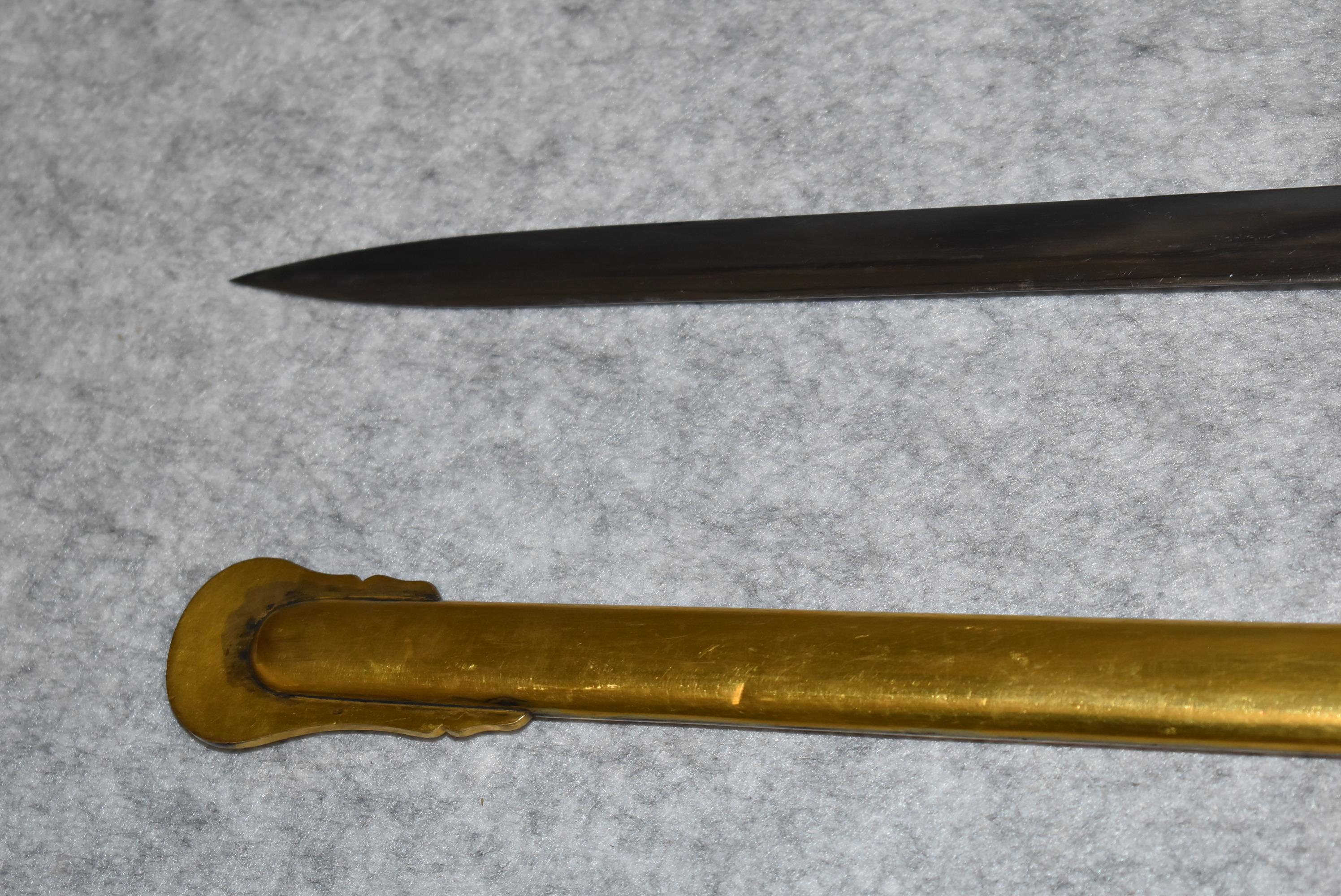 U.S. Militia Officers Presentation Sword