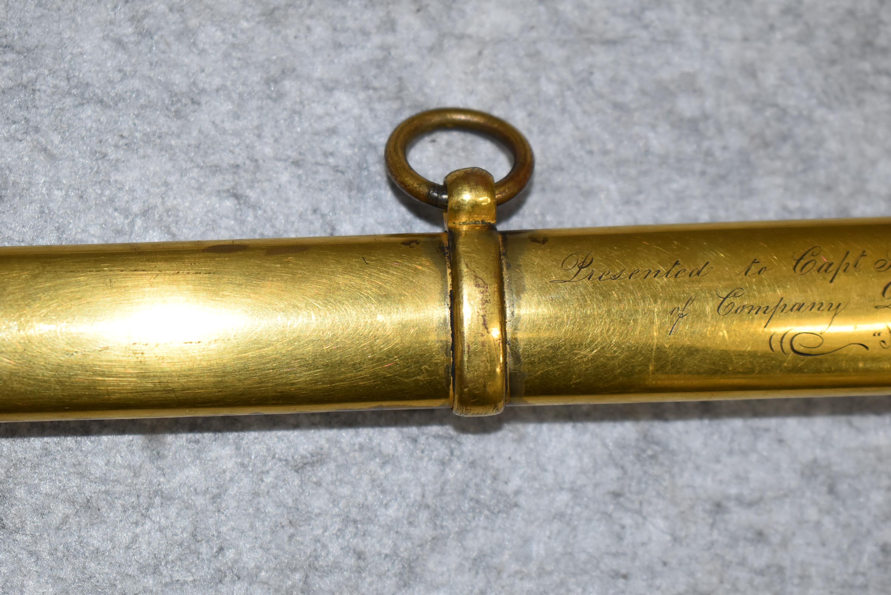 U.S. Militia Officers Presentation Sword