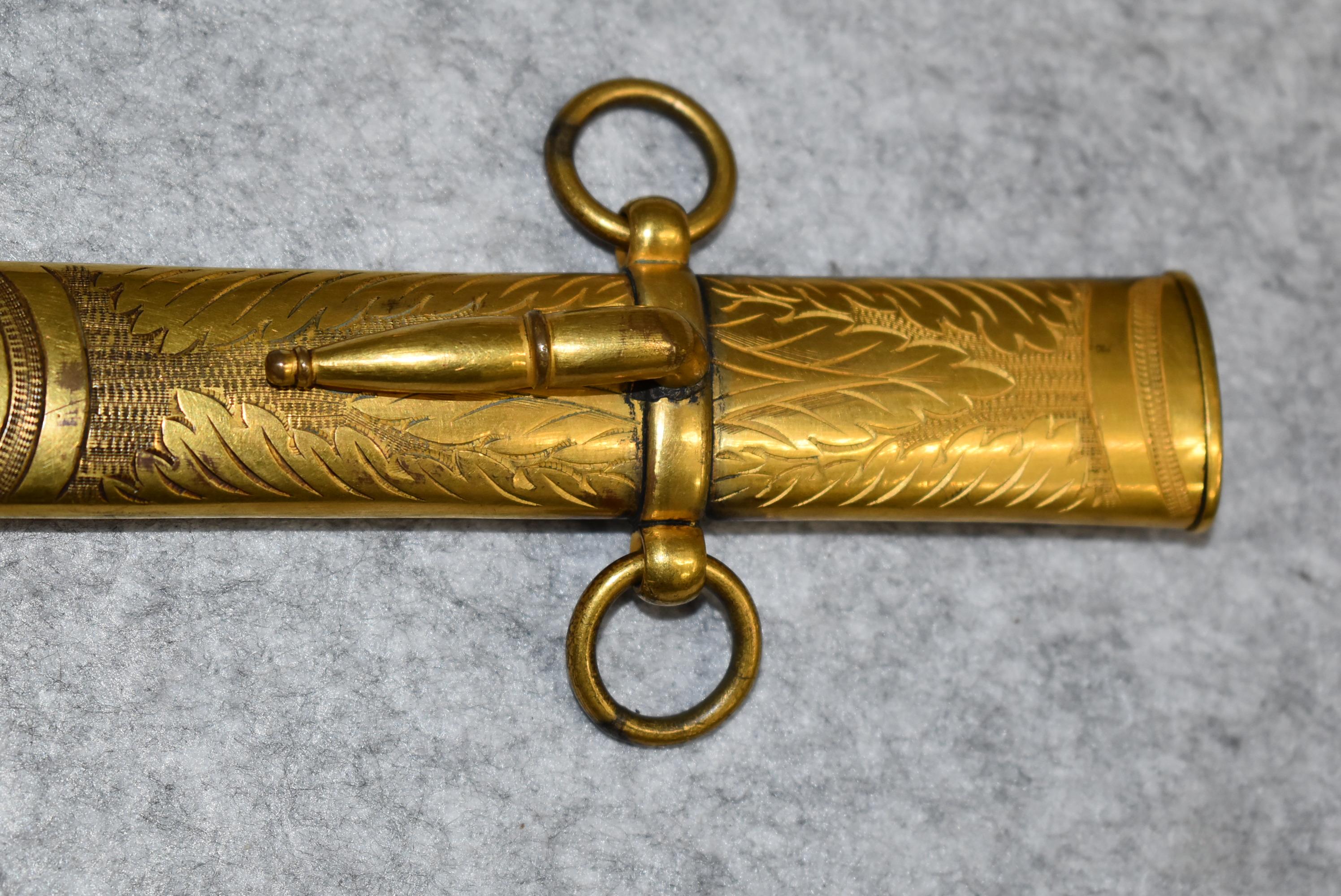 U.S. Militia Officers Presentation Sword