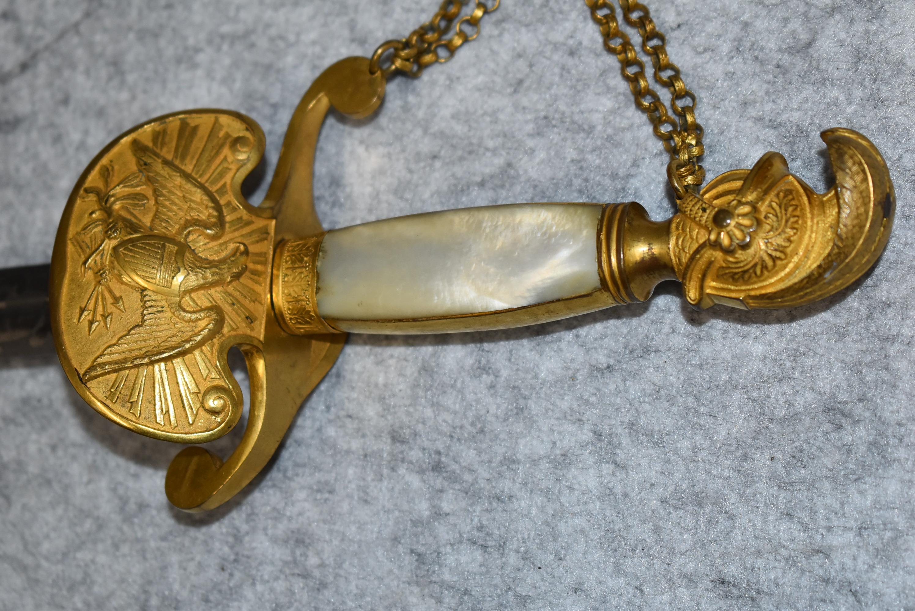 U.S. Militia Officers Presentation Sword