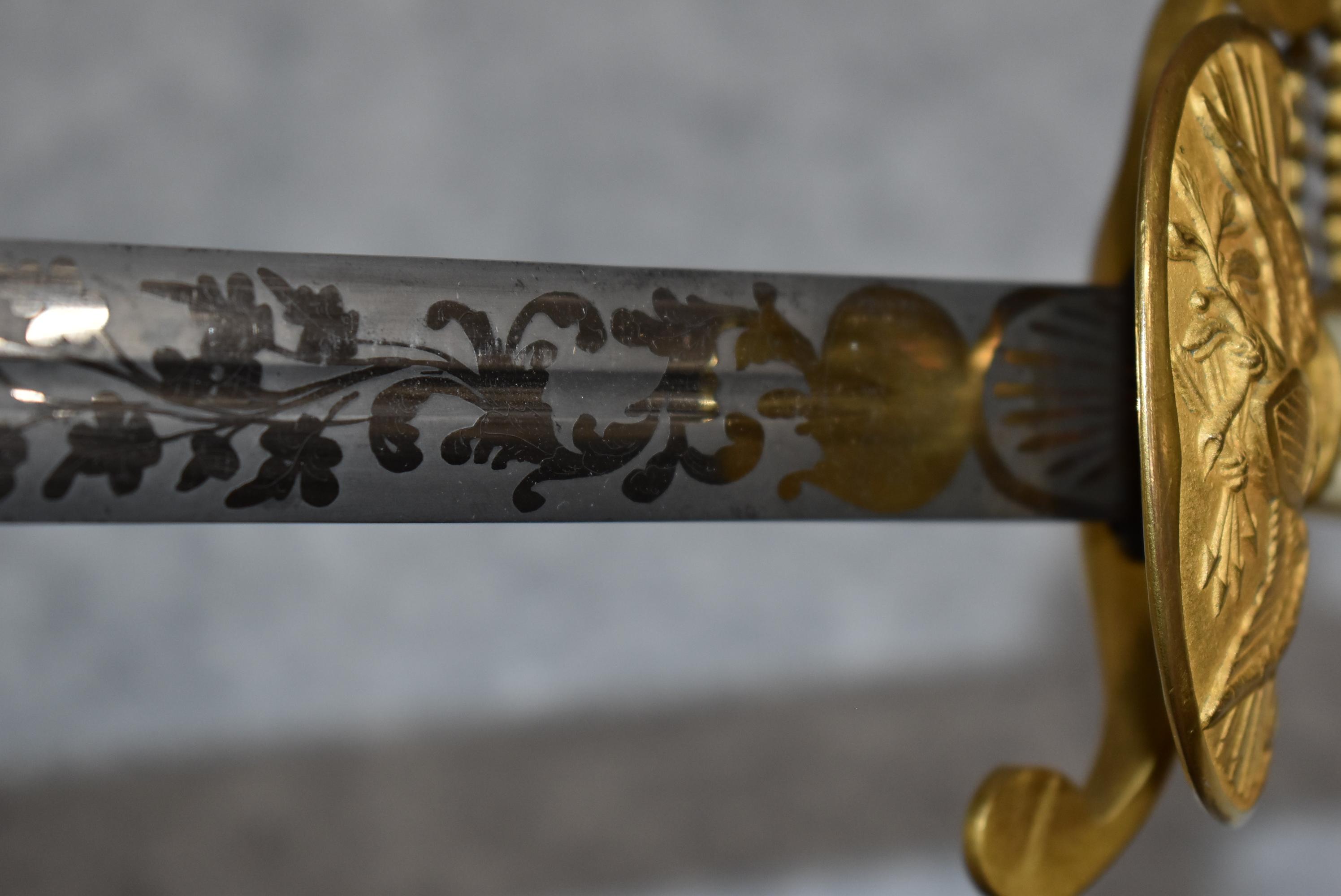 U.S. Militia Officers Presentation Sword