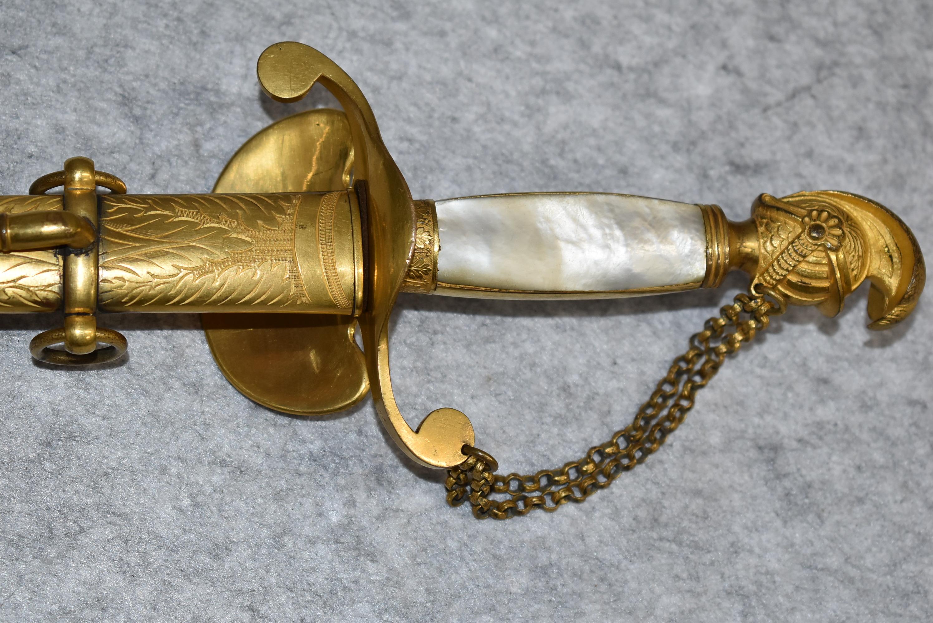 U.S. Militia Officers Presentation Sword