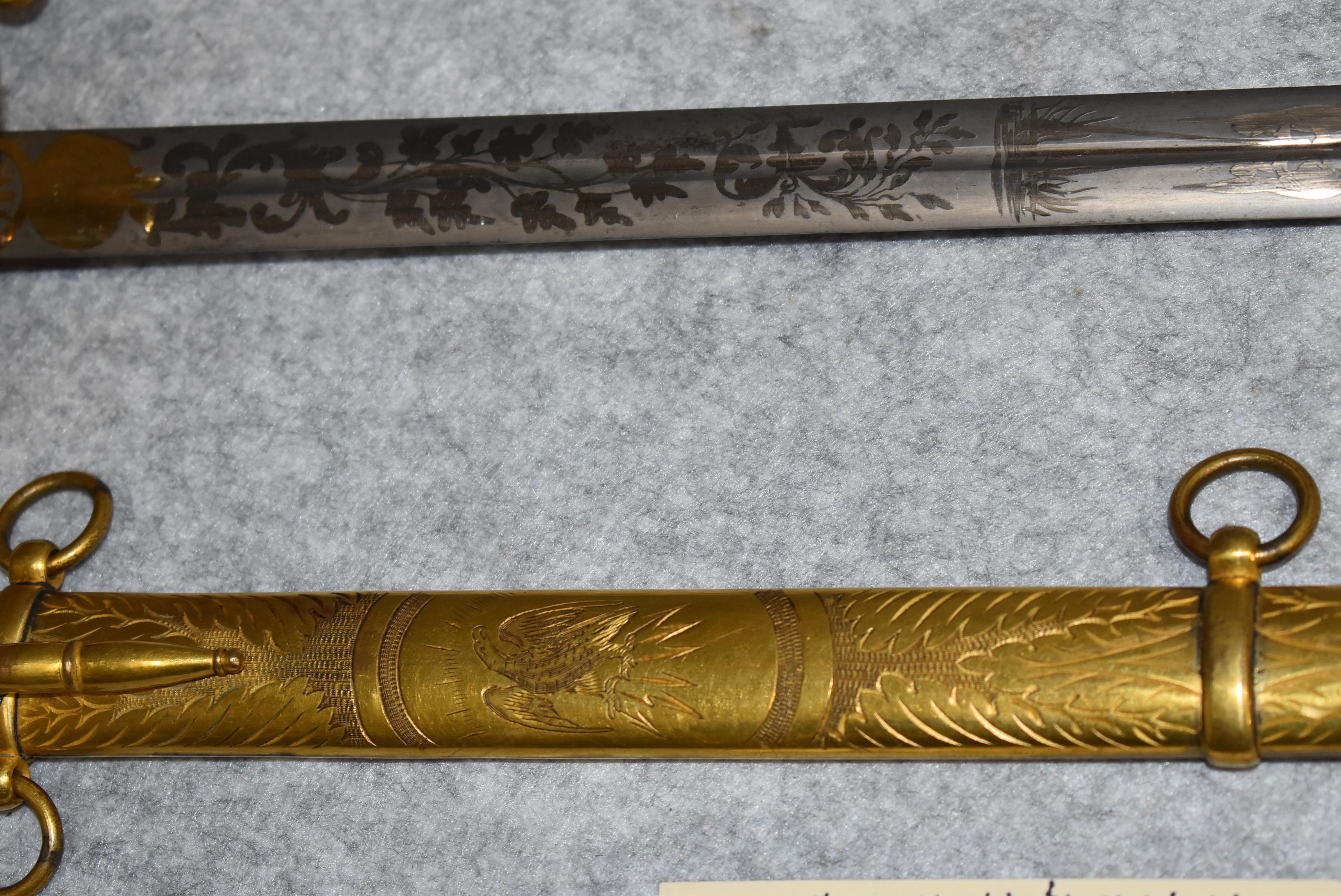 U.S. Militia Officers Presentation Sword