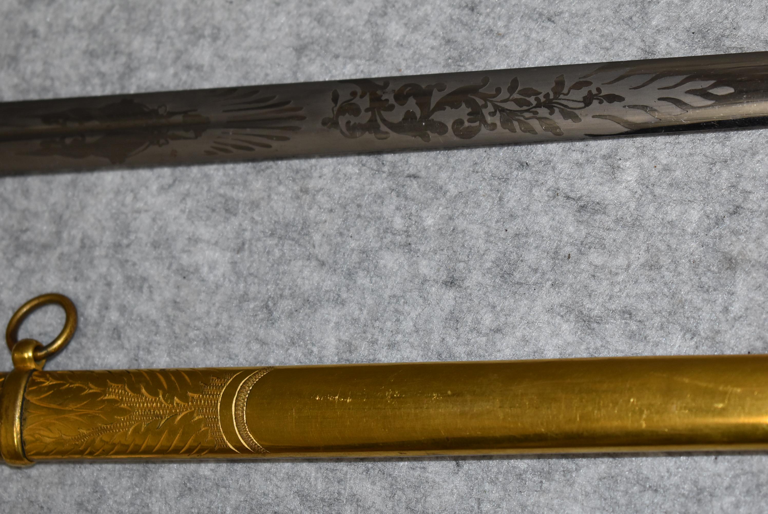 U.S. Militia Officers Presentation Sword