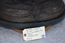 Bronze – Depicts 2 Horseman Being Pursued – Appears to Have No Makers Mark – 20” High & 17” Wide – W