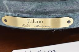 Bronze – “Falcon” – By Jules Moigniez – 26” High – Weighs 32.4lbs – Signed “J. Moigniez” on Bronze –