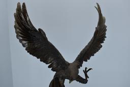 Bronze – “Falcon” – By Jules Moigniez – 26” High – Weighs 32.4lbs – Signed “J. Moigniez” on Bronze –
