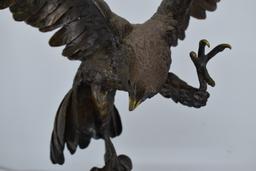 Bronze – “Falcon” – By Jules Moigniez – 26” High – Weighs 32.4lbs – Signed “J. Moigniez” on Bronze –