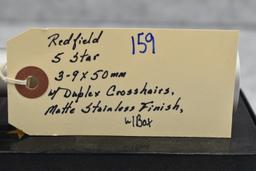 Redfield – 5 Star – 3-9x50mm Scope – Duplex Reticle – Matte Stainless Finish – w/Box