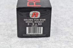 Redfield – 5 Star – 3-9x50mm Scope – Duplex Reticle – Matte Stainless Finish – w/Box