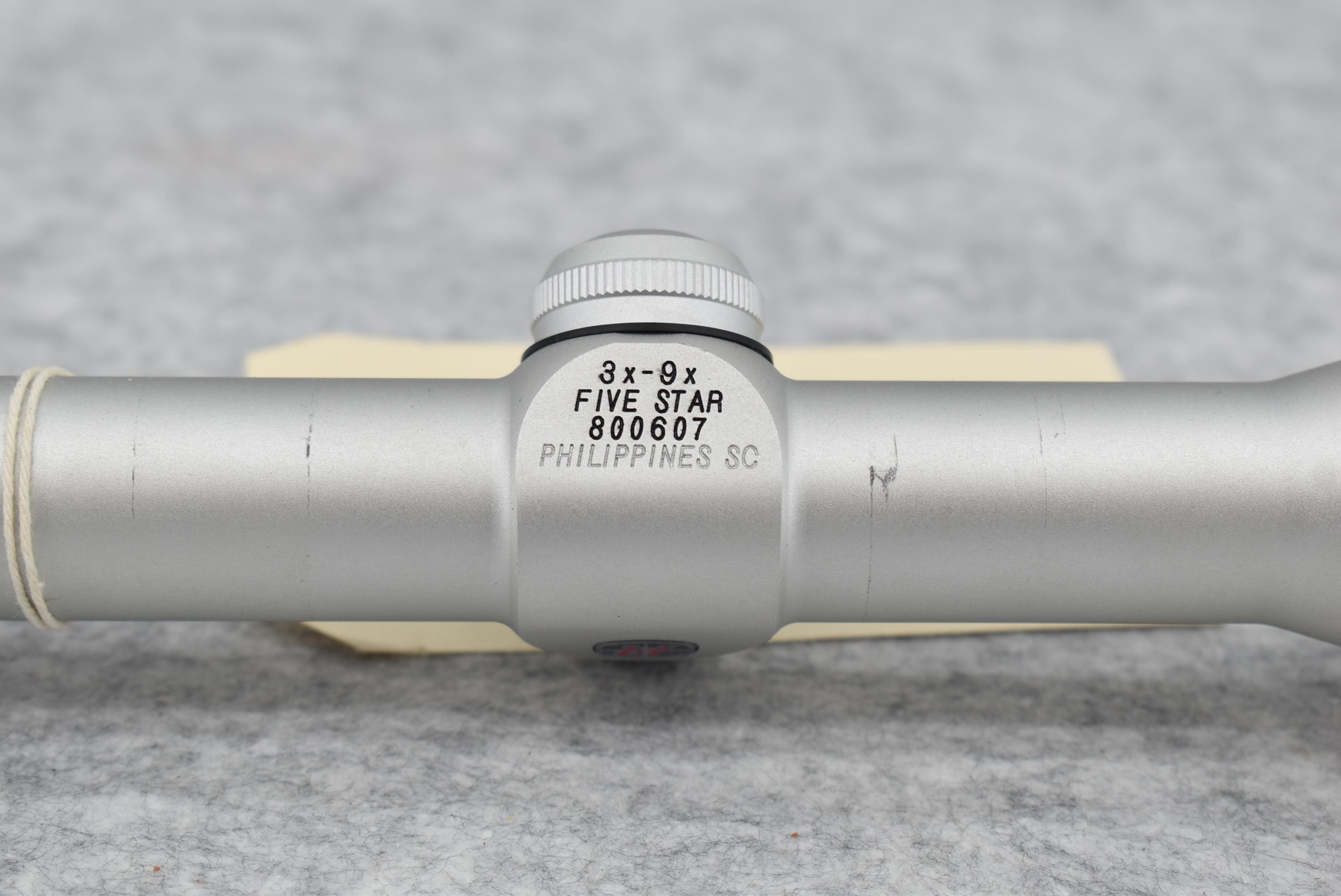 Redfield – 5 Star – 3-9x50mm Scope – Duplex Reticle – Matte Stainless Finish – w/Box