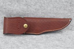 Case XX – R503 SSP 5-Dot – “Arapaho” Indian Fixed Blade Knife – w/Wood Handle – w/Case XX Leather To