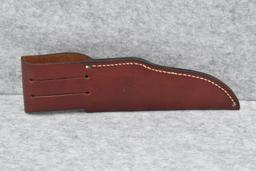Case XX – R503 SSP 5-Dot – “Arapaho” Indian Fixed Blade Knife – w/Wood Handle – w/Case XX Leather To
