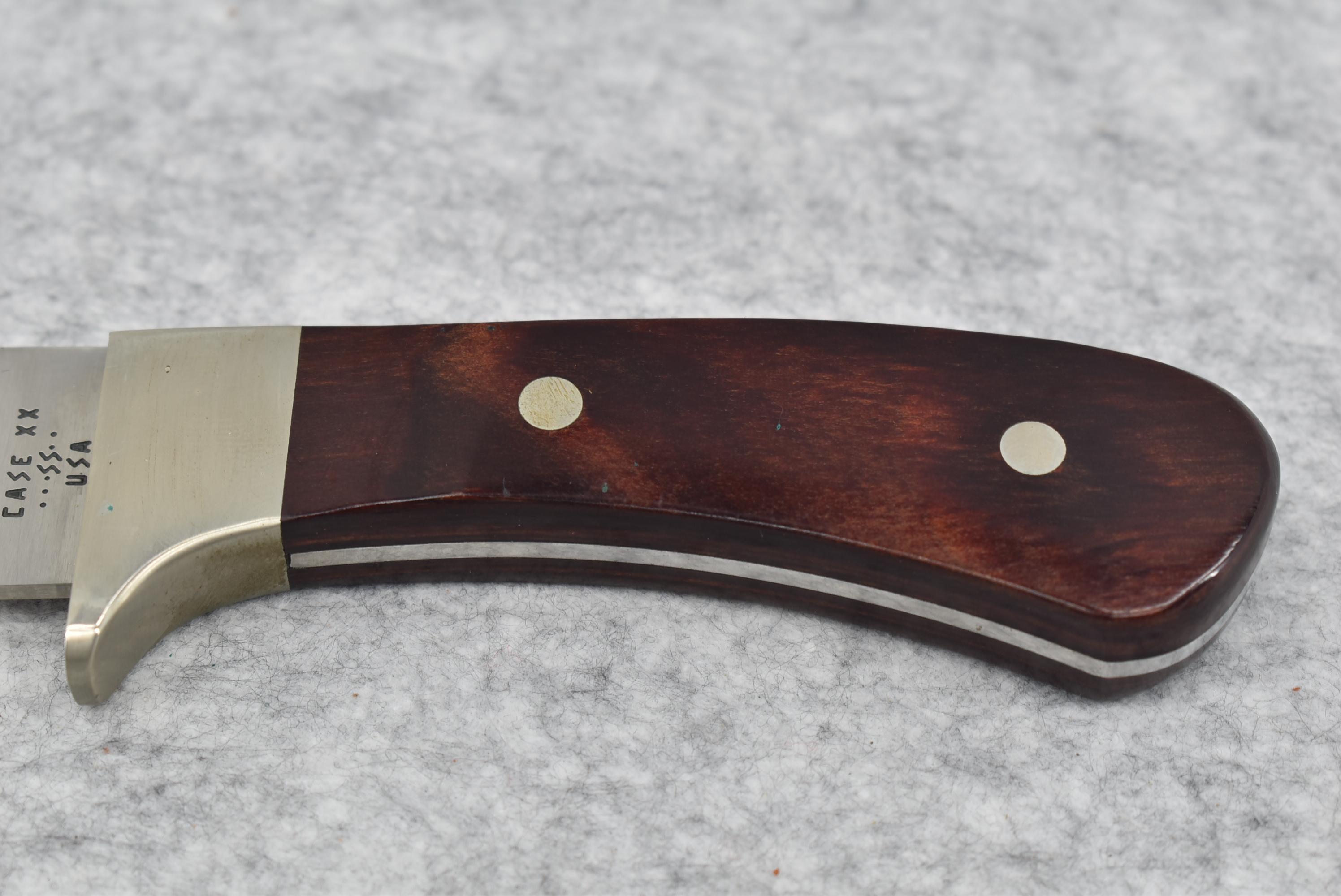 Case XX – R503 SSP 5-Dot – “Arapaho” Indian Fixed Blade Knife – w/Wood Handle – w/Case XX Leather To