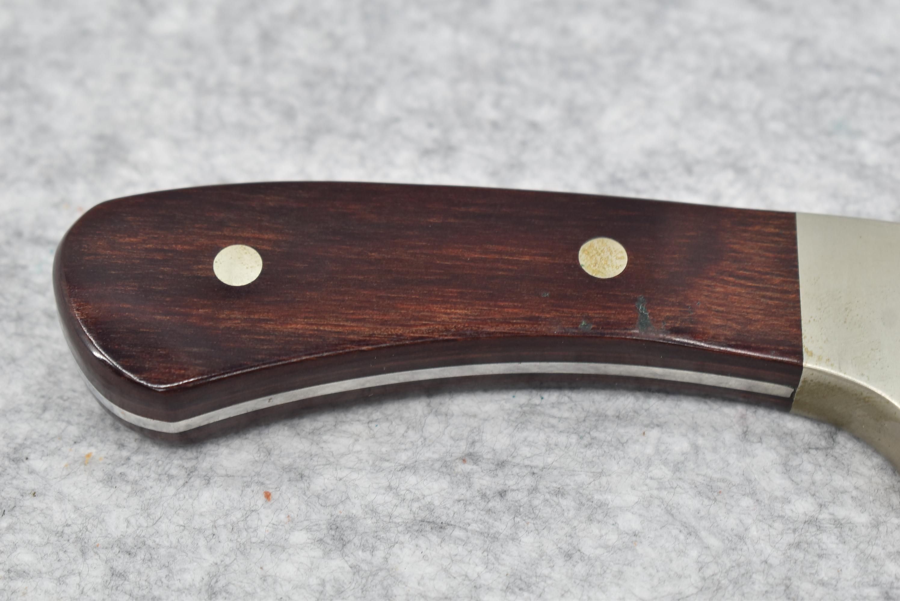 Case XX – R503 SSP 5-Dot – “Arapaho” Indian Fixed Blade Knife – w/Wood Handle – w/Case XX Leather To