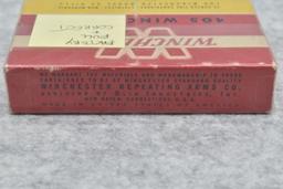 Winchester – 405 Win. 300gr. Soft Point Vintage Red/Yellow Box – Appears Factory Full & Wrapped in P