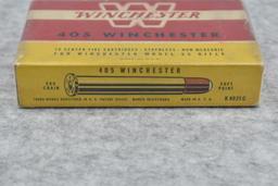 Winchester – 405 Win. 300gr. Soft Point Vintage Red/Yellow Box – Appears Factory Full & Wrapped in P