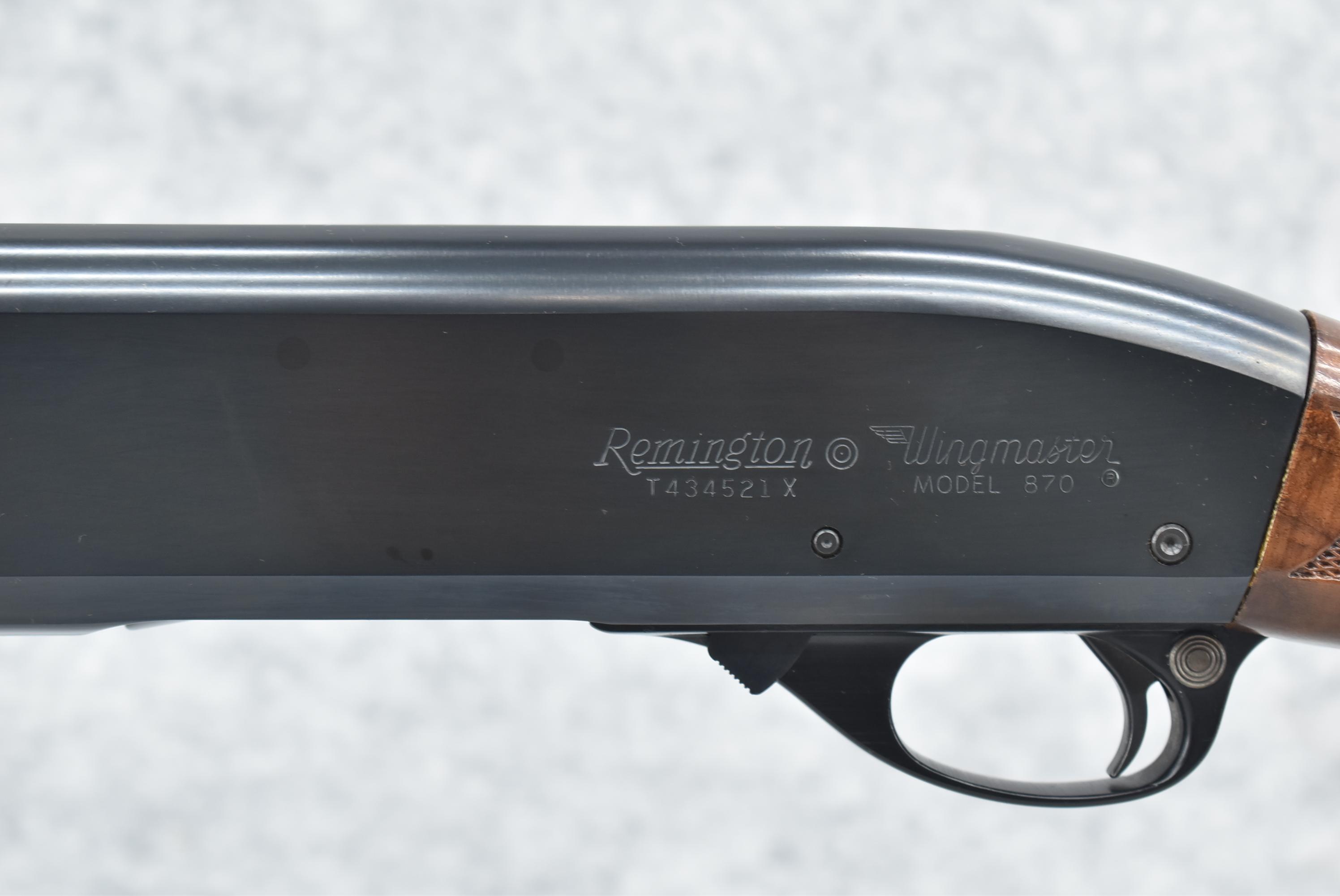 Remington – Mod. 870 Wingmaster – 20ga. Pump Action Shotgun