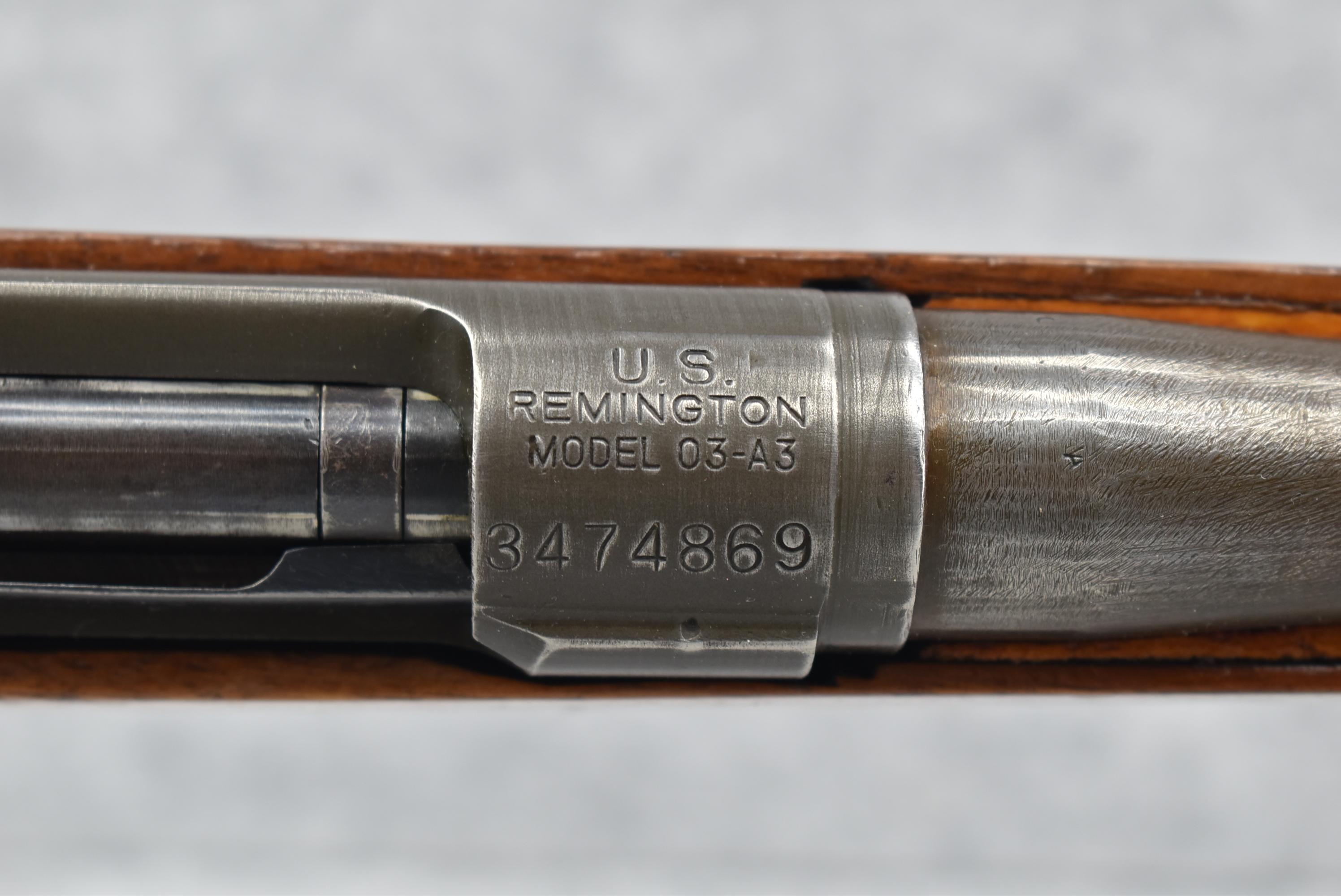 U.S. Remington – Mod. 03-A3 – 30-06 Sprg. Cal. Bolt Action Rifle
